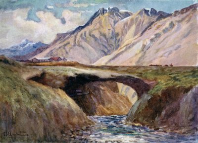 Puente del Inca, die berühmte Naturbrücke von Ernest William Christmas